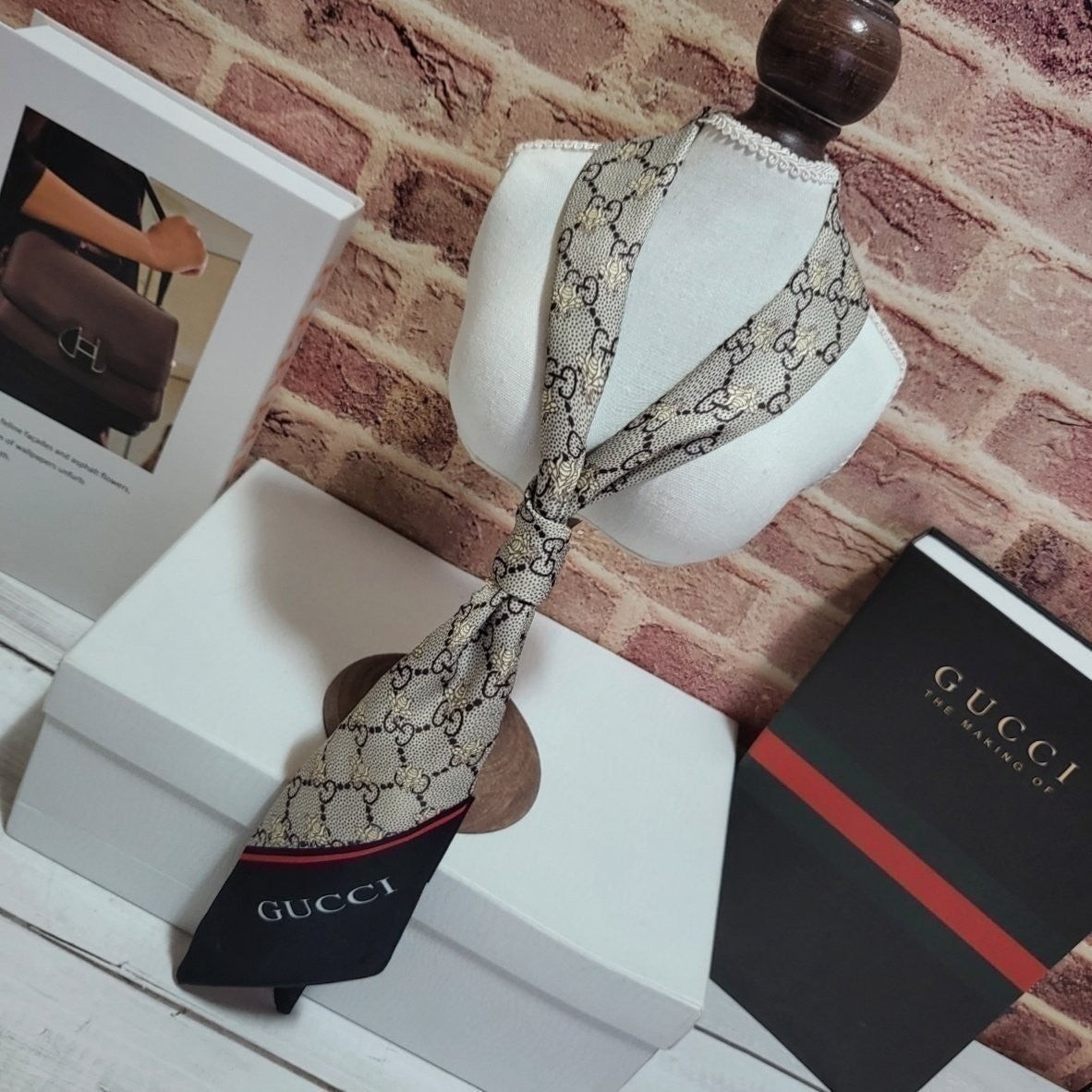 💕 구* GG 꿀벌 슈프림 방도 스카프