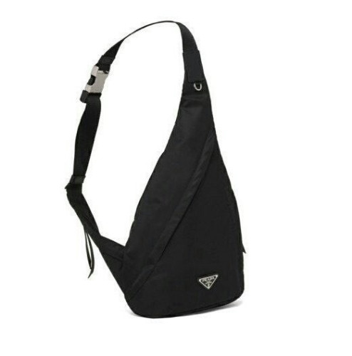 💕 프** 리나일론 및 가죽 백팩ㅡ 블랙