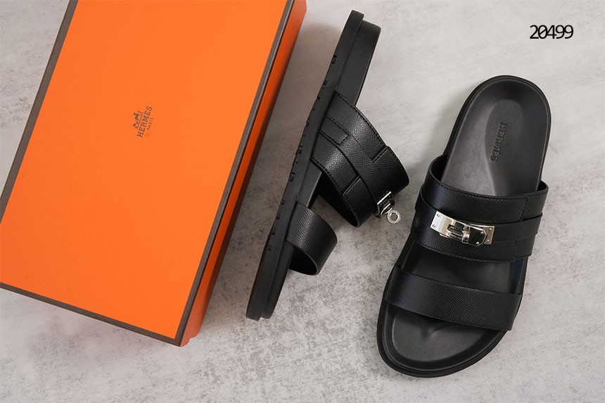 🔆 [HERMES] 에르메스 잭슨 남성 슬리퍼 샌들 🔆