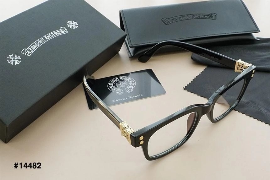 🔆 [Chrome Herts] 크롬하츠 남여공용 'HEY JACK U' 뿔테 안경테 🔆