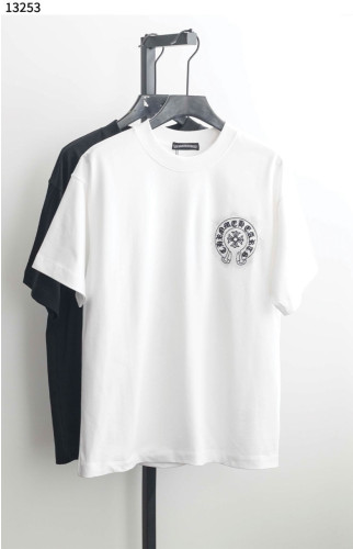 #크롬하츠 [Chrome Hearts] 넥 스크립트 로고 숏슬리브 티셔츠 신상입고💢 #상의 #티셔츠 #13253