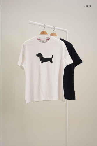 🔆 [THOM BROWNE] 톰브라운 시그니처 도그 로고 반팔 티셔츠 🔆