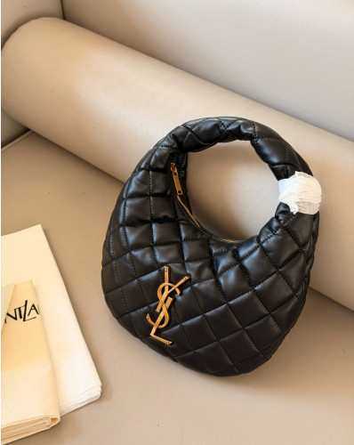 #생로랑 이카리노 퀼팅 레더 토트 백