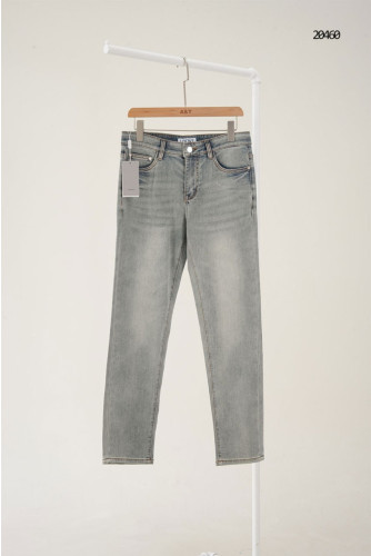 🔆 [LOEWE] 로에베 레드 탭 멀티컬러 아나그램 자수 포켓 워싱 데님 팬츠 🔆