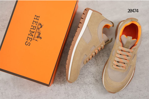 🔆 [HERMES] 에르메스 스웨이드 러너 스니커즈 브라운🔆