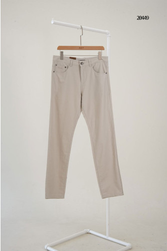 🔆 [Loro Piana] 로로피아나 브라운 레더패치 엠보 스몰 로고 포켓 팬츠 🔆