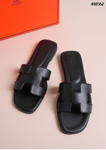 🔆 [HERMES] 에르메스 Oran 오란 샌들 블랙 🔆
