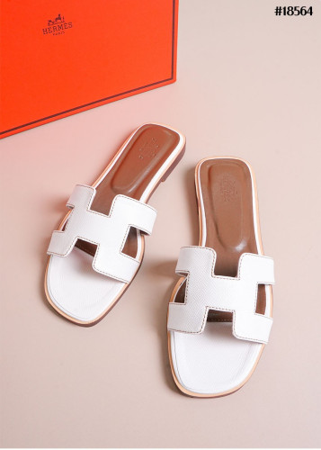 🔆 [HERMES] 에르메스 Oran 오란 샌들 화이트 🔆