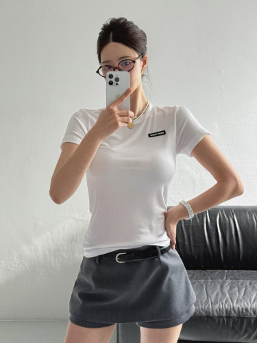 미우 골지 패치T