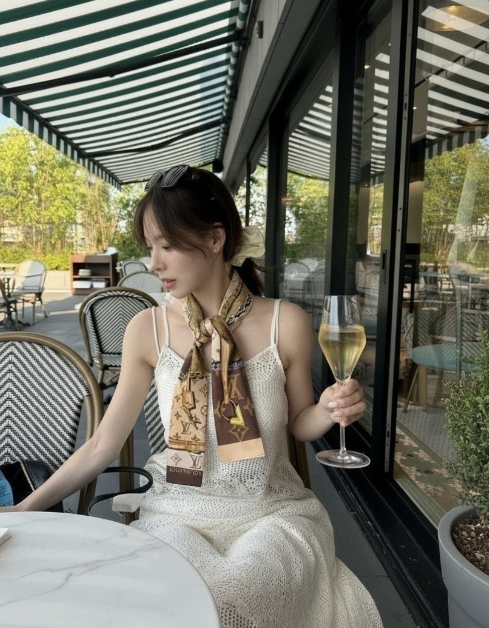 💕 루* 실크 모노그램 컨피덴셜 방도