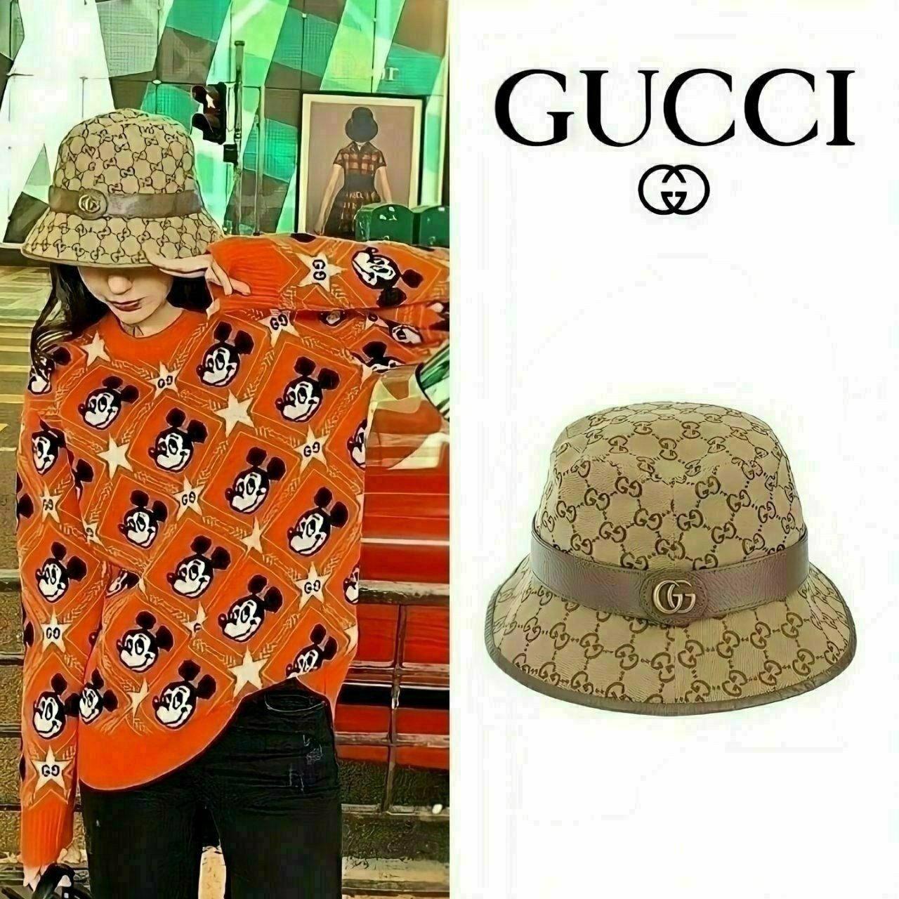 💕 구* GG캔버스 버킷햇