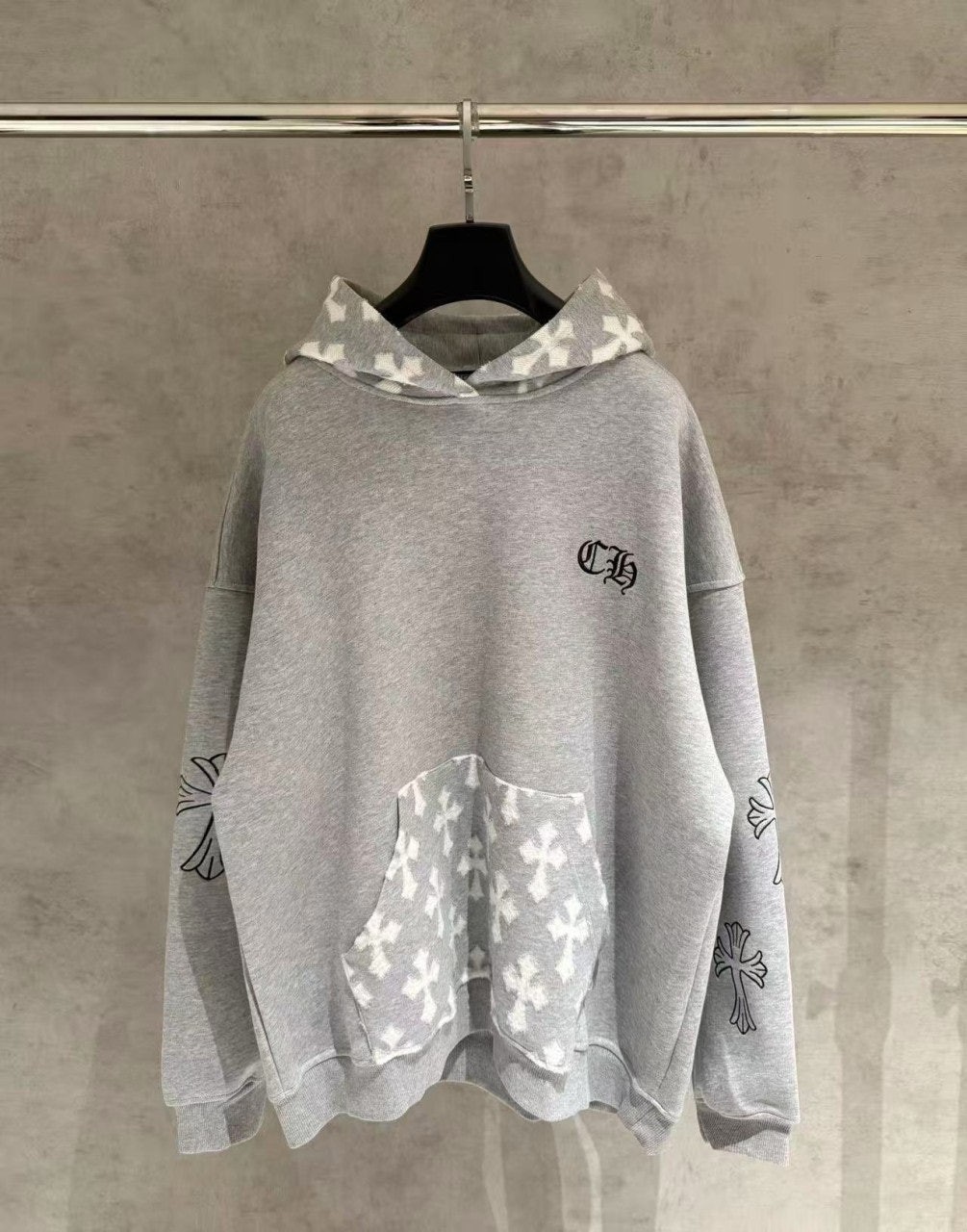 💕 크* 멀티 십자가 포인트 후드