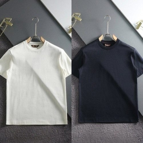 넥포인트 면실켓 라운드 티셔츠 LO-290