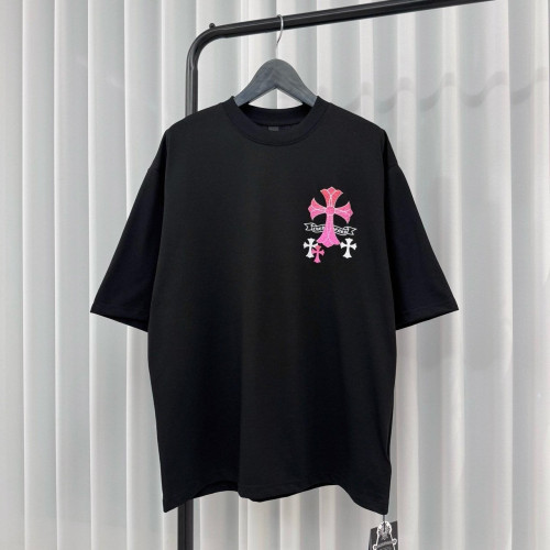 💕 크* 멀티 엠보 크로스 반팔 티셔츠