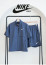 🔆 [NIKE] 나이키 남성 심플 백로고 반팔 아노락 & 5부 셋 🔆<