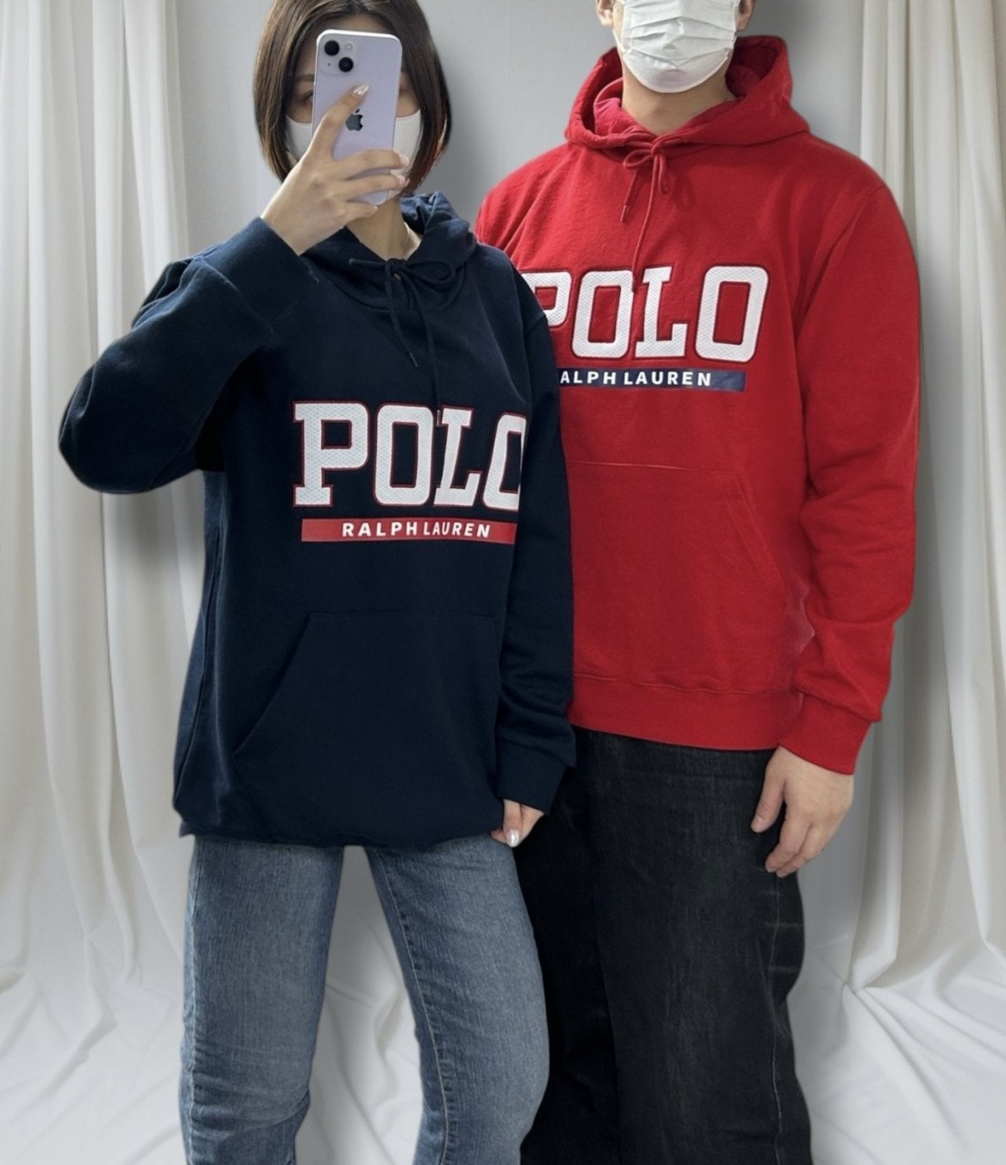 빅로고 후드티 (P-9546)