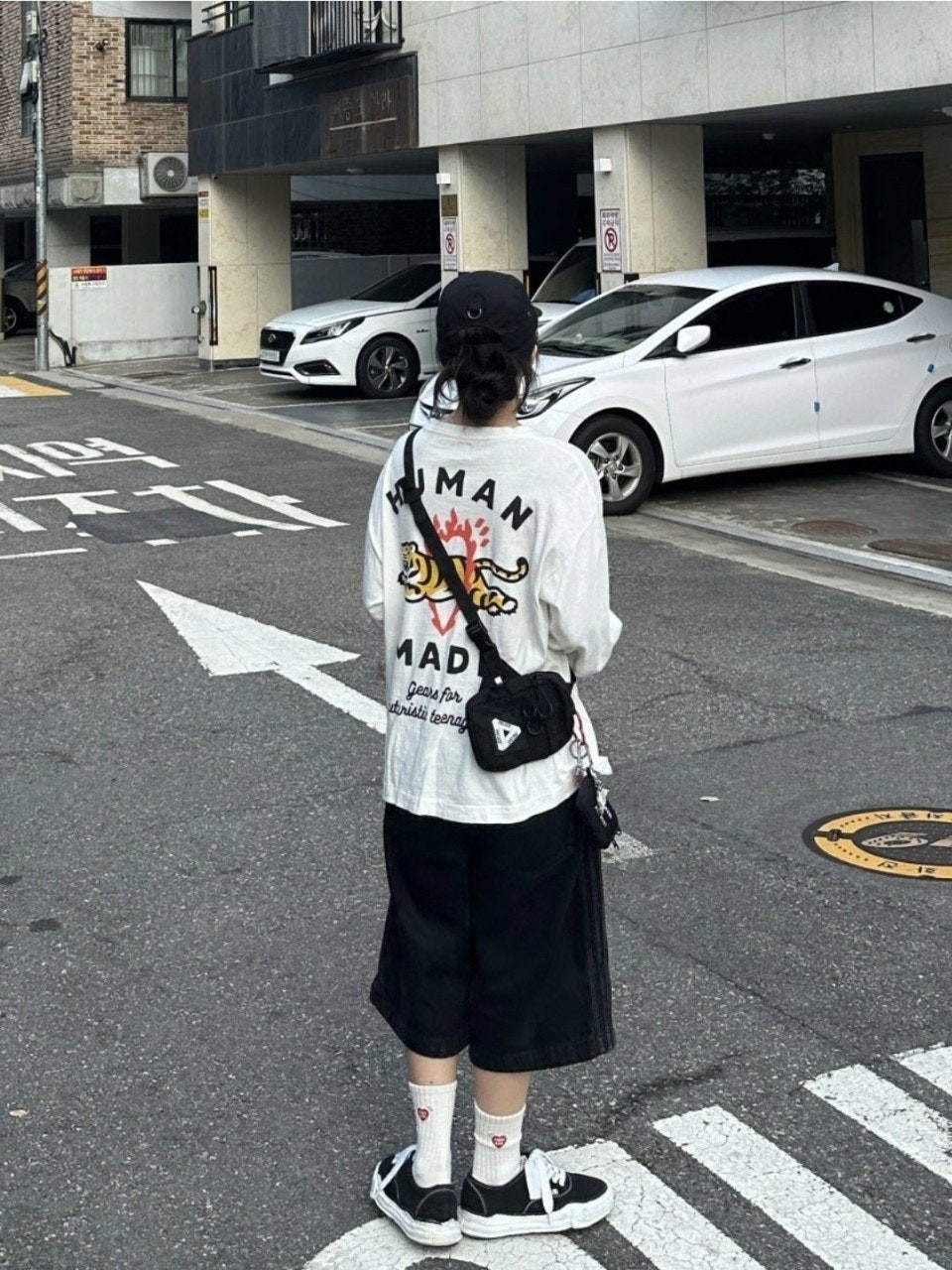 💕 휴* 메이드 하트 호랑이 티셔츠